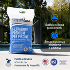 Ultra XTR 26325EH  488 x 122 cm con pompa a sabbia e sabbia filtrante premium OptiFlow da 22,7 kg