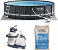 Ultra XTR 26325EH  488 x 122 cm con pompa a sabbia e sabbia filtrante premium OptiFlow da 22,7 kg