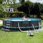 Ultra XTR 26325EH  488 x 122 cm con pompa a sabbia e sabbia filtrante premium OptiFlow da 22,7 kg
